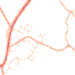Daytime road noise heatmap for CO10 0FF