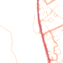 Daytime road noise heatmap for CO10 0GG