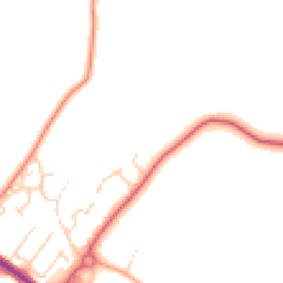 Daytime road noise heatmap for CO10 0GZ