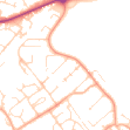 Daytime road noise heatmap for CO10 0LS