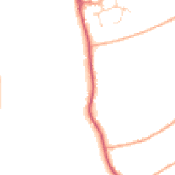 Daytime road noise heatmap for CO10 0NN
