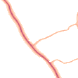 Daytime road noise heatmap for CO10 0NT