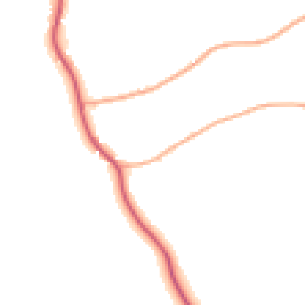 Daytime road noise heatmap for CO10 0PB