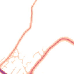 Daytime road noise heatmap for CO10 0RF
