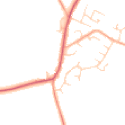 Daytime road noise heatmap for CO10 0RN