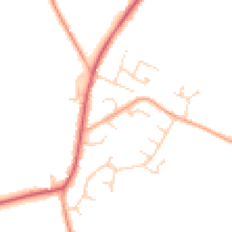 Daytime road noise heatmap for CO10 0RR