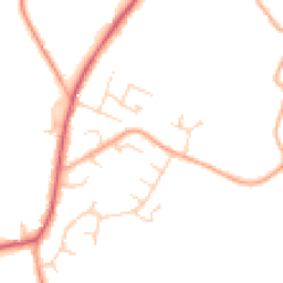 Daytime road noise heatmap for CO10 0RS