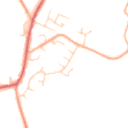 Daytime road noise heatmap for CO10 0RT