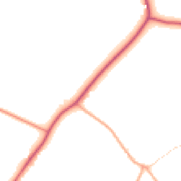Daytime road noise heatmap for CO10 0SF