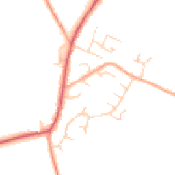Daytime road noise heatmap for CO10 0UB