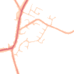 Daytime road noise heatmap for CO10 0UF