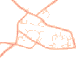 Daytime road noise heatmap for CO10 0UX