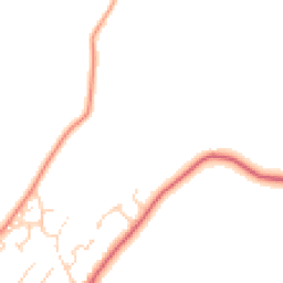 Daytime road noise heatmap for CO10 0WE