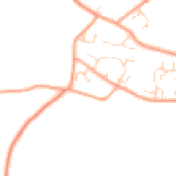 Daytime road noise heatmap for CO10 0WL