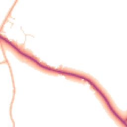 Daytime road noise heatmap for CO10 0WW