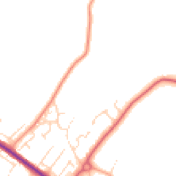 Daytime road noise heatmap for CO10 0XP