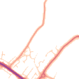 Daytime road noise heatmap for CO10 0ZL