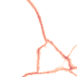 Night-time road noise heatmap for CO10 1JR