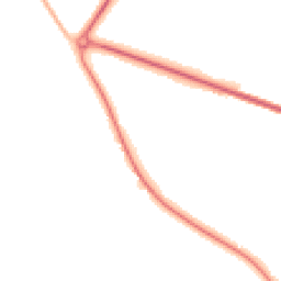 Night-time road noise heatmap for CO10 1LJ