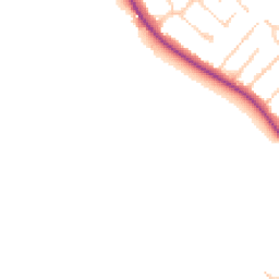 Daytime road noise heatmap for CO10 1XR