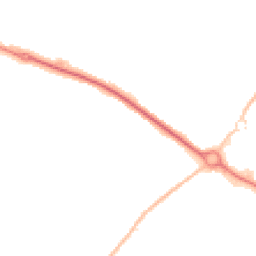 Night-time road noise heatmap for CO10 1YZ