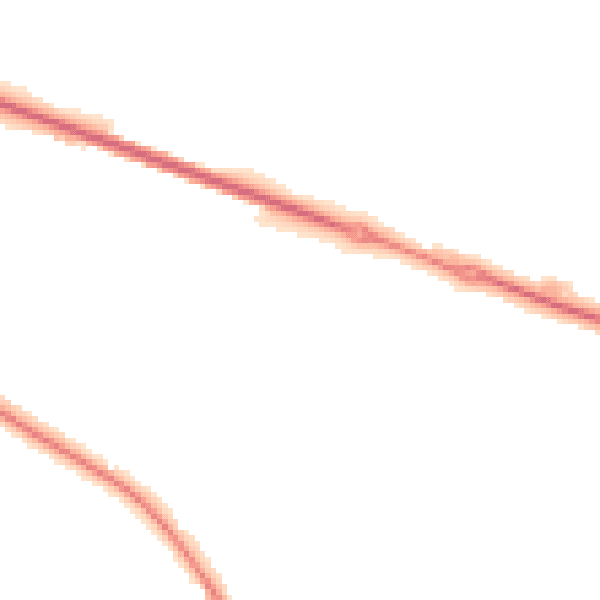 Night-time road noise heatmap for CO10 1ZJ