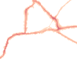 Night-time road noise heatmap for CO10 2AA