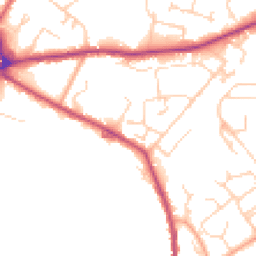 Daytime road noise heatmap for CO10 2HD