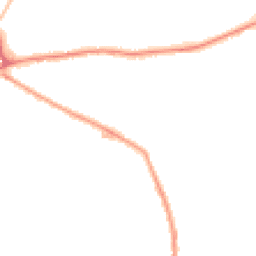 Night-time road noise heatmap for CO10 2HD