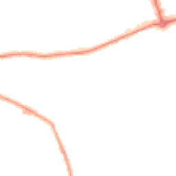 Night-time road noise heatmap for CO10 2JG