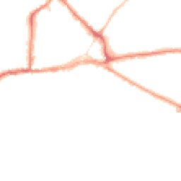 Night-time road noise heatmap for CO10 2SS