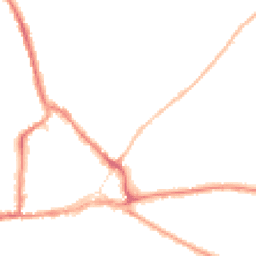 Night-time road noise heatmap for CO10 2TT