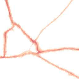 Night-time road noise heatmap for CO10 2TZ