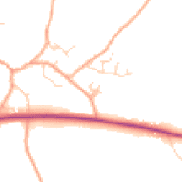 Daytime road noise heatmap for CO10 5AD