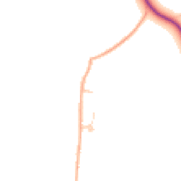 Daytime road noise heatmap for CO10 5AJ
