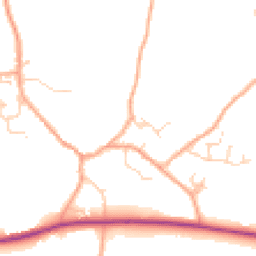 Daytime road noise heatmap for CO10 5DZ