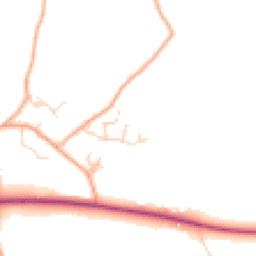 Daytime road noise heatmap for CO10 5HT