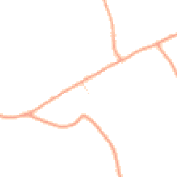 Daytime road noise heatmap for CO10 5PZ