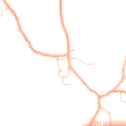 Daytime road noise heatmap for CO10 5QB