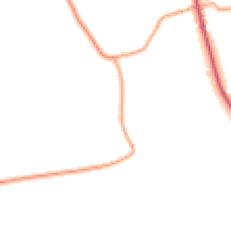 Daytime road noise heatmap for CO10 7AB