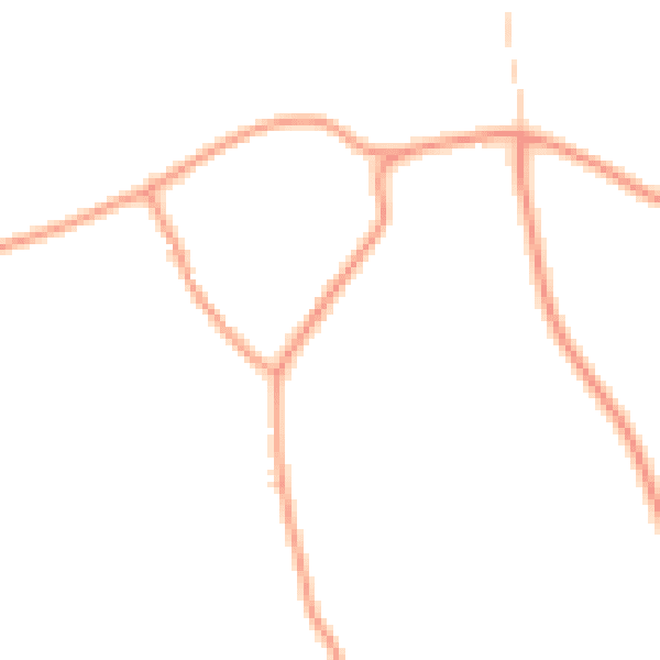 Daytime road noise heatmap for CO10 7AF