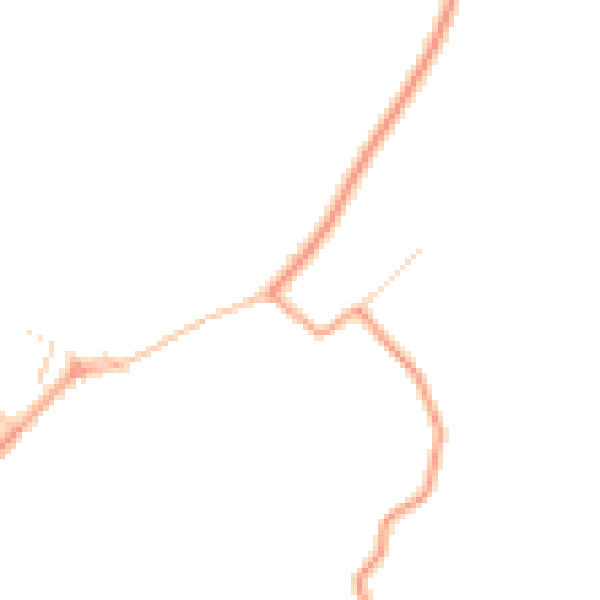Daytime road noise heatmap for CO10 7BN