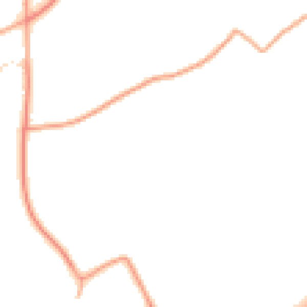 Daytime road noise heatmap for CO10 7DY
