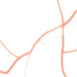 Daytime road noise heatmap for CO10 7EW