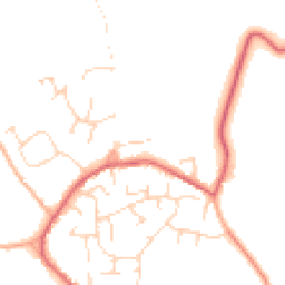 Daytime road noise heatmap for CO10 7FH