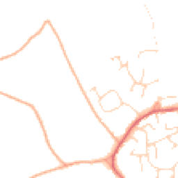 Daytime road noise heatmap for CO10 7FJ