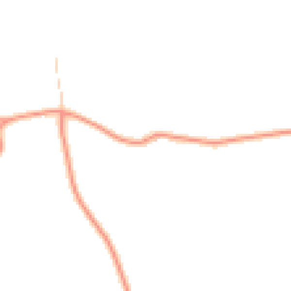 Daytime road noise heatmap for CO10 7FW