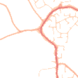 Daytime road noise heatmap for CO10 7RJ