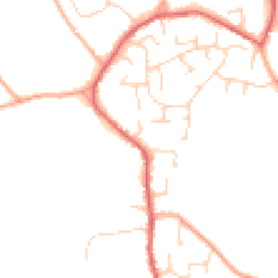 Daytime road noise heatmap for CO10 7RL