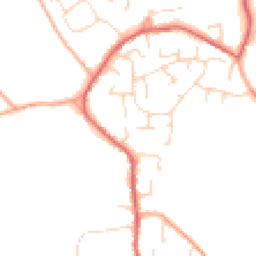 Daytime road noise heatmap for CO10 7RN